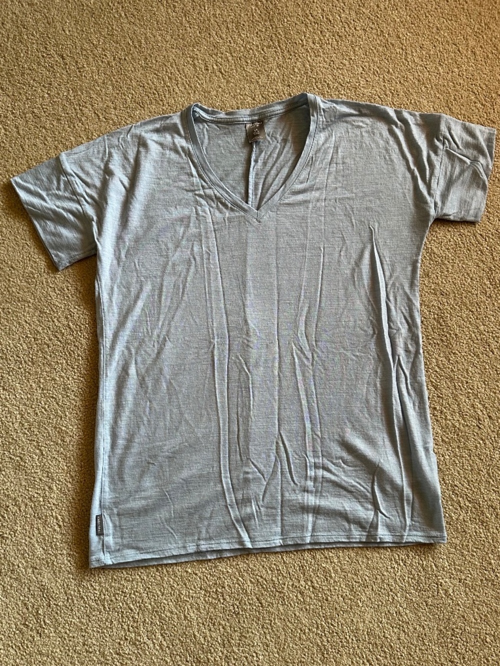 Icebreaker Merino Women's Elements Short Sleeve V-Neck Shirt, size XS